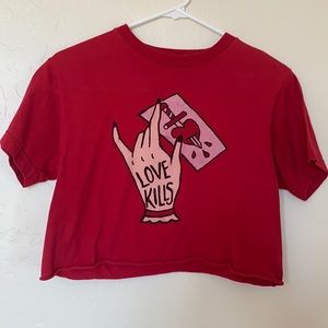 “love kills shirt”